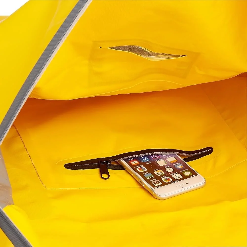 Skog A Kust Yellow Waterproof Duffel Bag sports travel 60L new